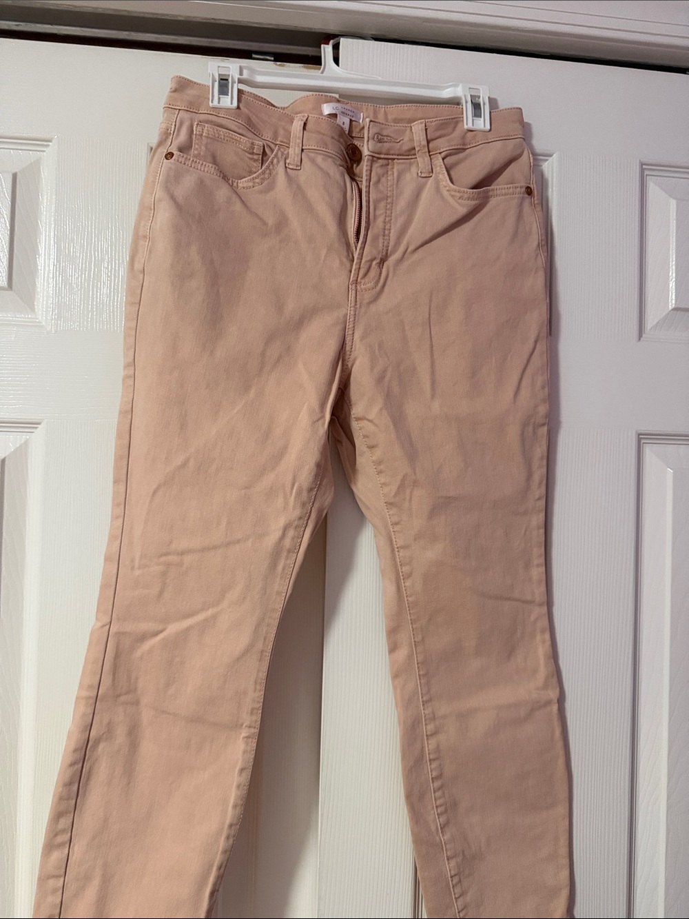 LC Lauren Conrad Skinny Jeans in Blush Pink